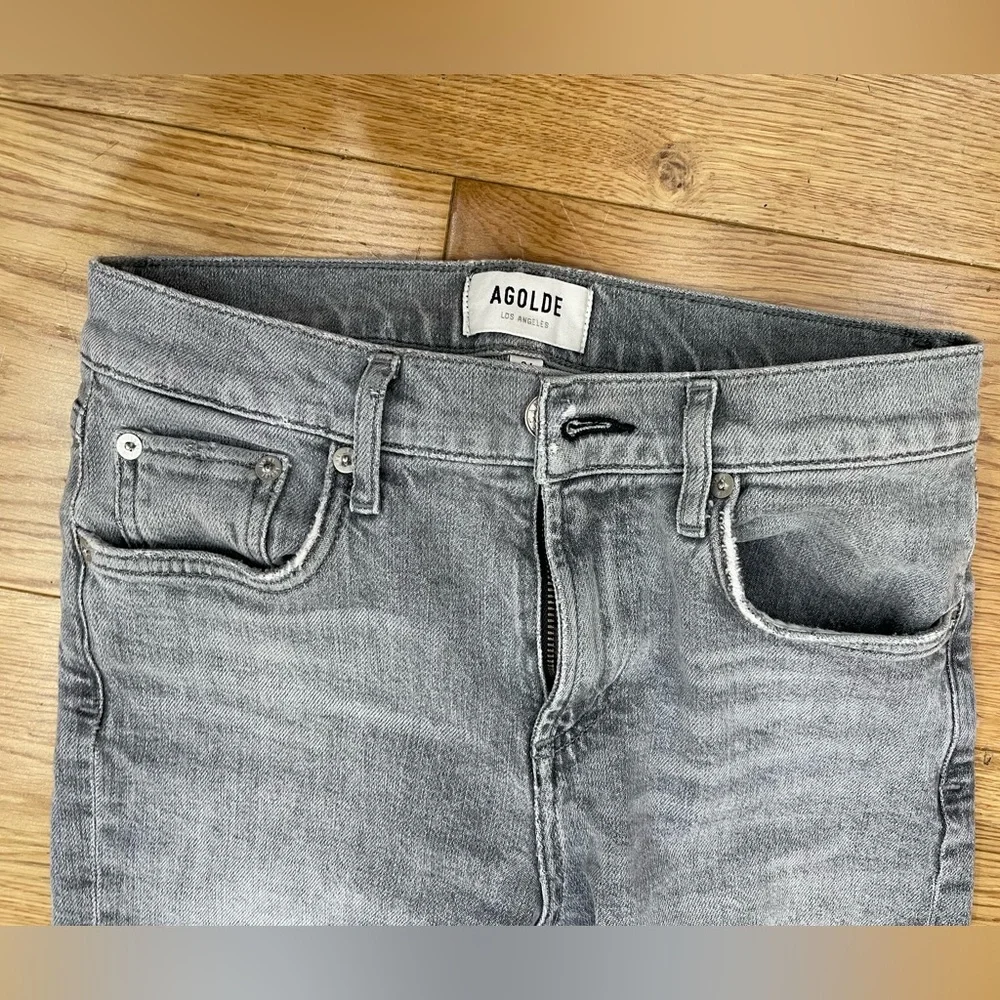 Agolde High Rise Relaxed Taper Jeans -  24 - Picture 7 of 8